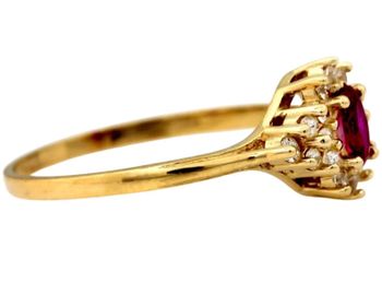 Złoty pierścionek 375 zaręczynowy z różową cyrkonią - PI 1503D damski.jpg